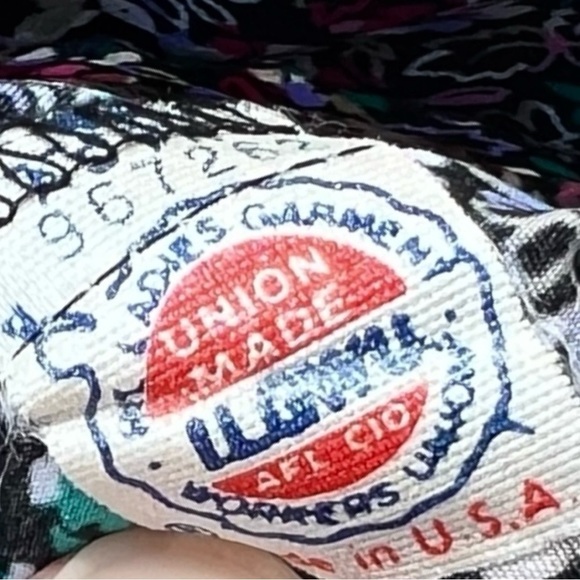 🌻VINTAGE Lady Carol of NY Floral Prairie Secretary Lace Trim Dress Size Medium - Picture 10 of 11